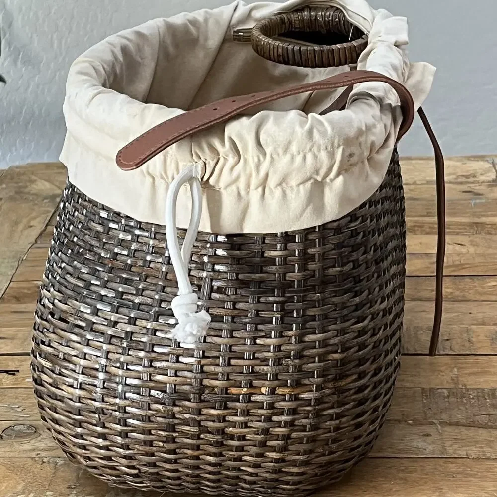 Bike Basket With Cup Holder 11.5